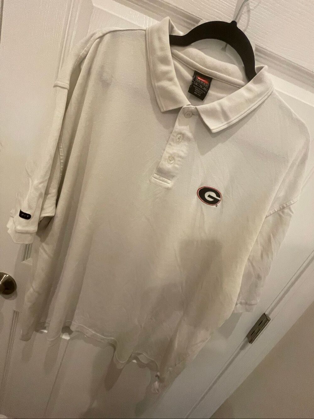 Nike Georgia Bulldogs Dri-FIT Long Sleeve Polo – XL